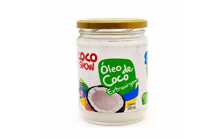 OLEO DE COCO EXTRAVIRGEM COCO SHOW 500 ML