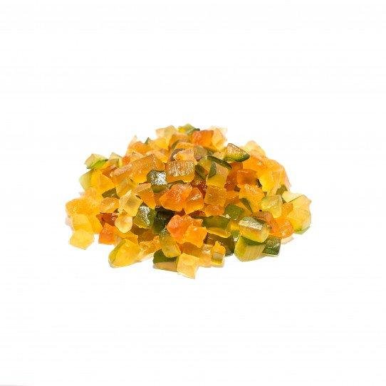 Frutas cristalizadas