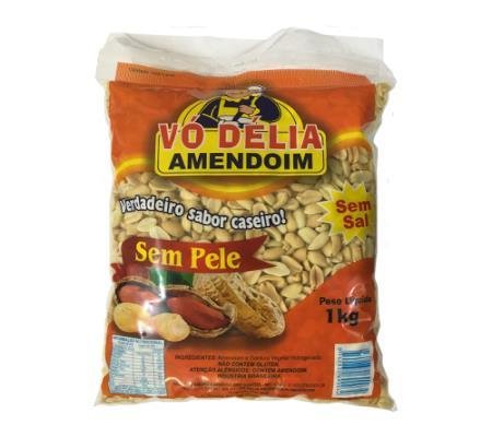 AMENDOIM VÓ DELIA 1,01KG - COM SAL